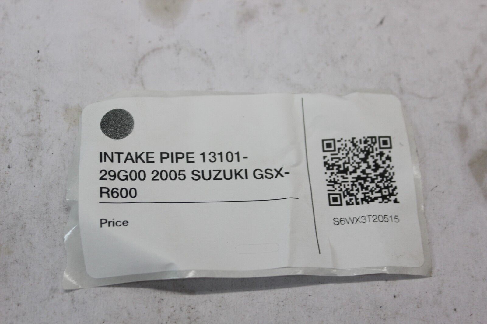 INTAKE PIPE 13101-29G00 2005 SUZUKI GSX-R600