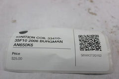 IGNITION COIL 33410-35F10 2006 BURGMAN AN650K6