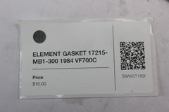 ELEMENT GASKET 17215-MB1-300 1984 Honda VF700C