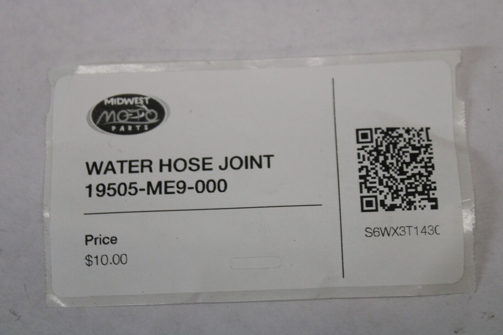 WATER HOSE JOINT 19505-ME9-000 1983 Honda VT750C Shadow
