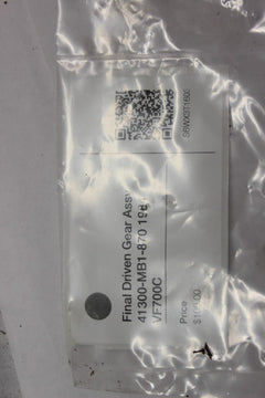Final Driven Gear Assy 41300-MB1-870 1984 Honda VF700C
