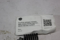 CLUTCH SPRING (5) 22401-MB0-000 SCREWS (5) 1984 HONDA VF700C