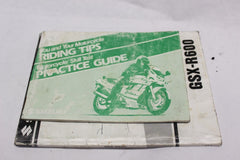 OWNERS MANUAL W/PRACTICE GUIDE 99011-34E52-03A 1999 Suzuki GSX-R600