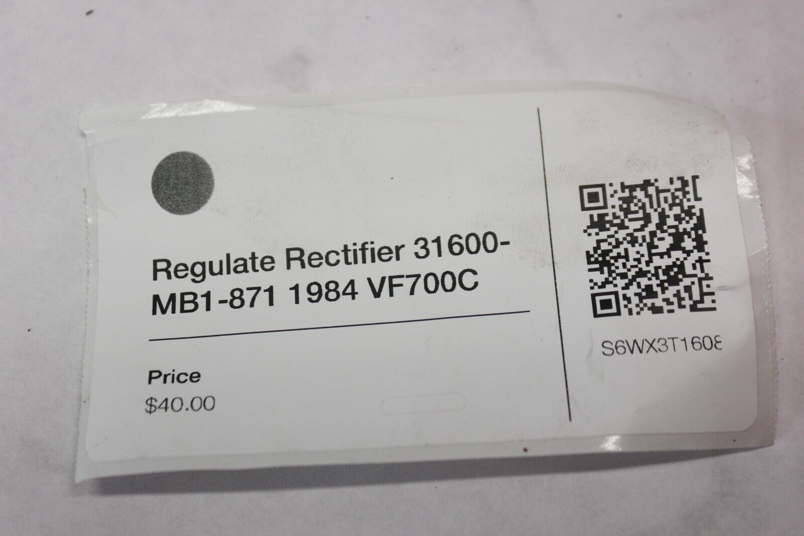Regulate Rectifier 31600-MB1-871 1984 Honda VF700C