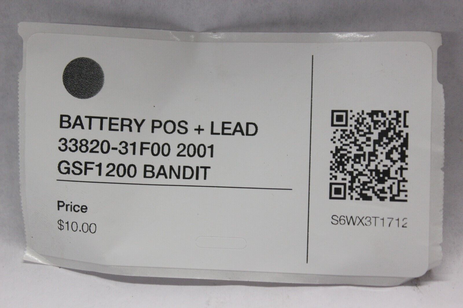 BATTERY POS + LEAD 33820-31F00 2001 GSF1200 SUZUKI BANDIT