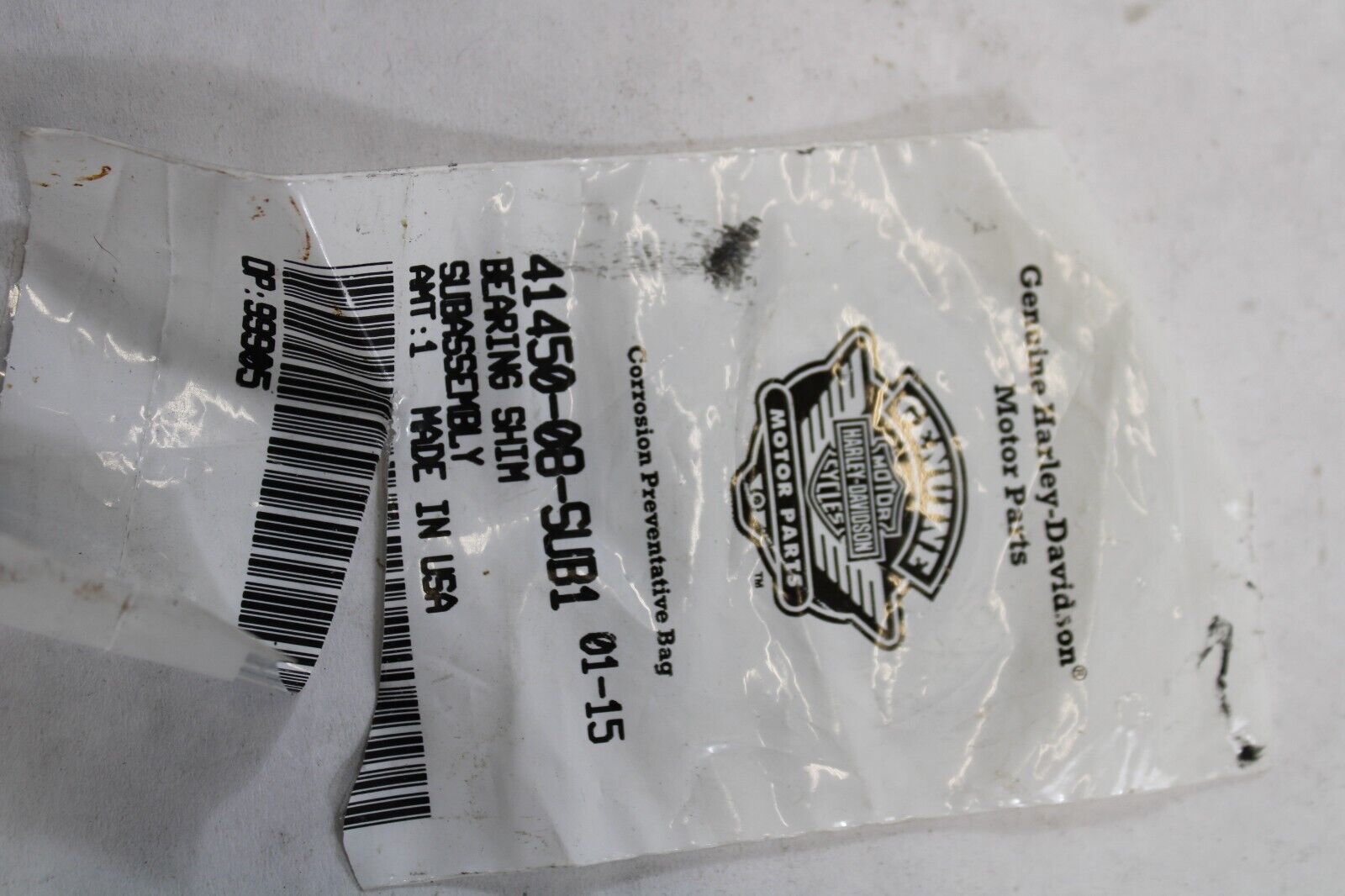 **NEW** Bearing Shim 41450-08-SUB1 Harley Davidson
