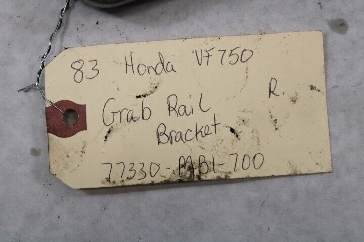 Grab Rail Bracket Right 77330-MB1-700 1983 Honda VF750