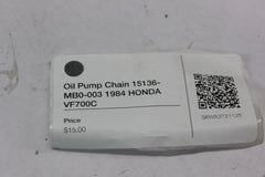 Oil Pump Chain 15136-MB0-003 1984 HONDA VF700C
