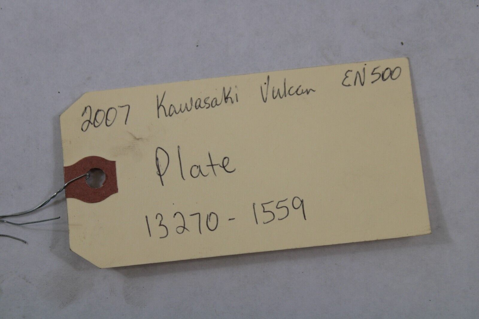 Plate 13270-1559 2007 Kawasaki Vulcan EN500C