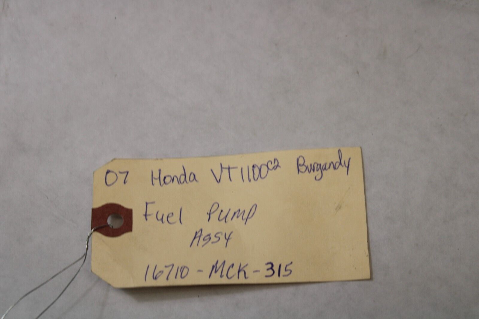 Fuel Pump Assy 16710-MCK-315 2007 Honda Shadow Sabre VT1100C2
