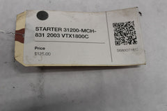 STARTER 31200-MCH-831 2003 Honda VTX1800C