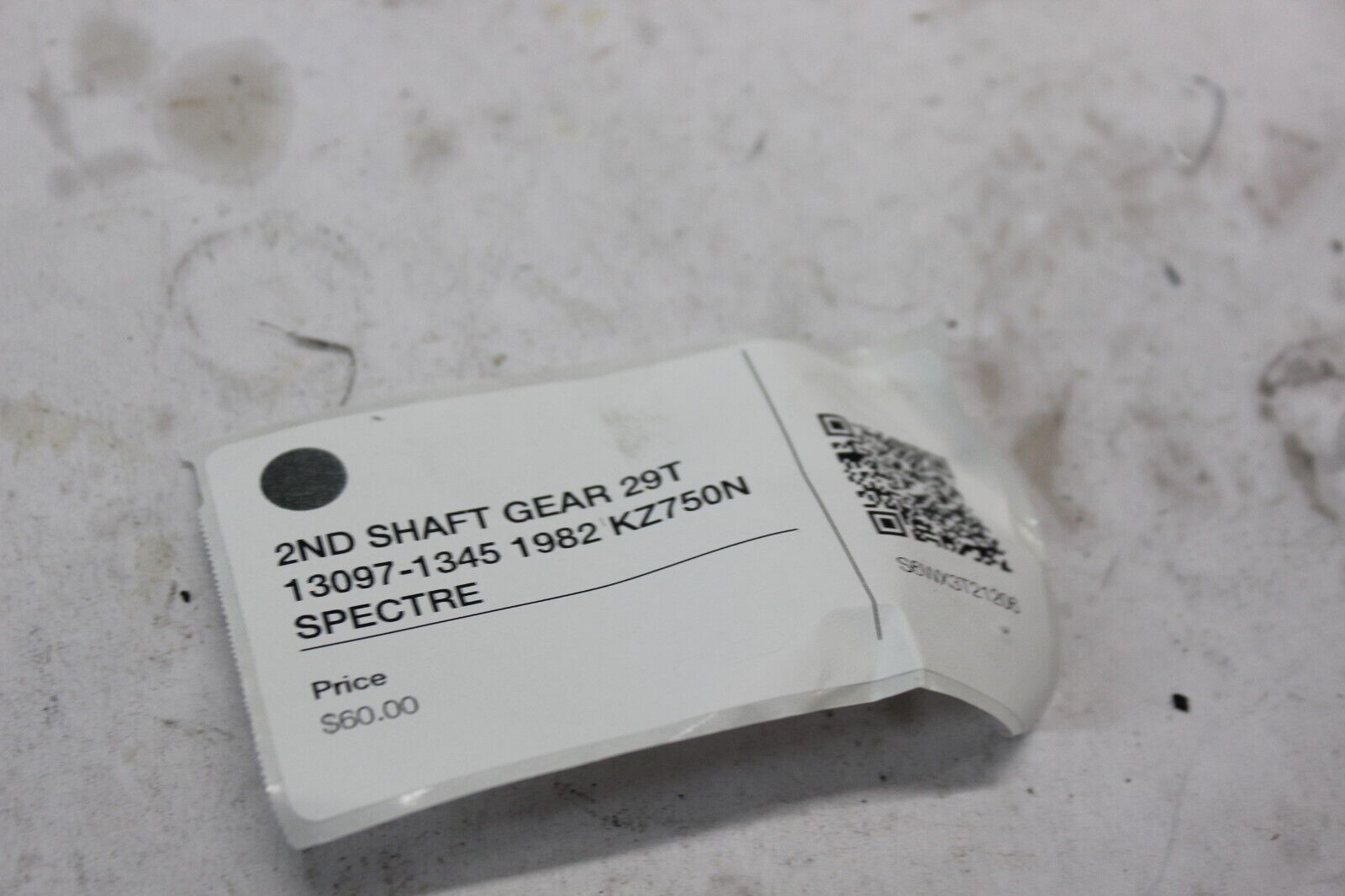 2ND SHAFT GEAR 29T 13097-1345 1982 KZ750N SPECTRE