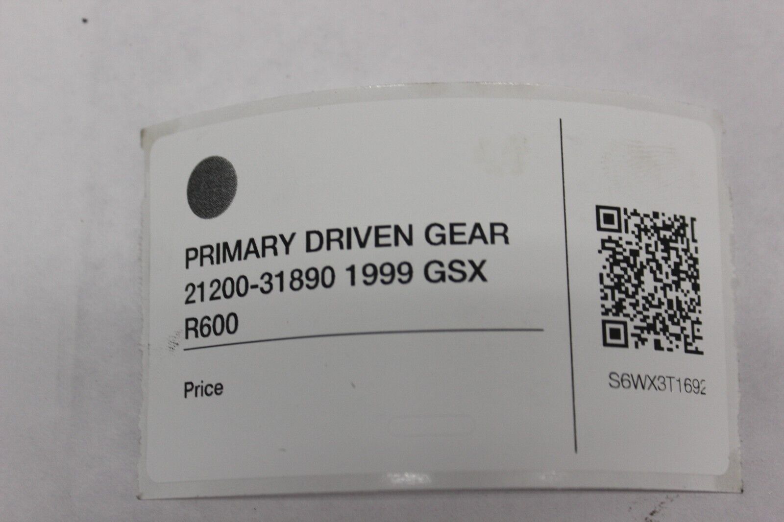PRIMARY DRIVEN GEAR 21200-31890 1999 GSX R600