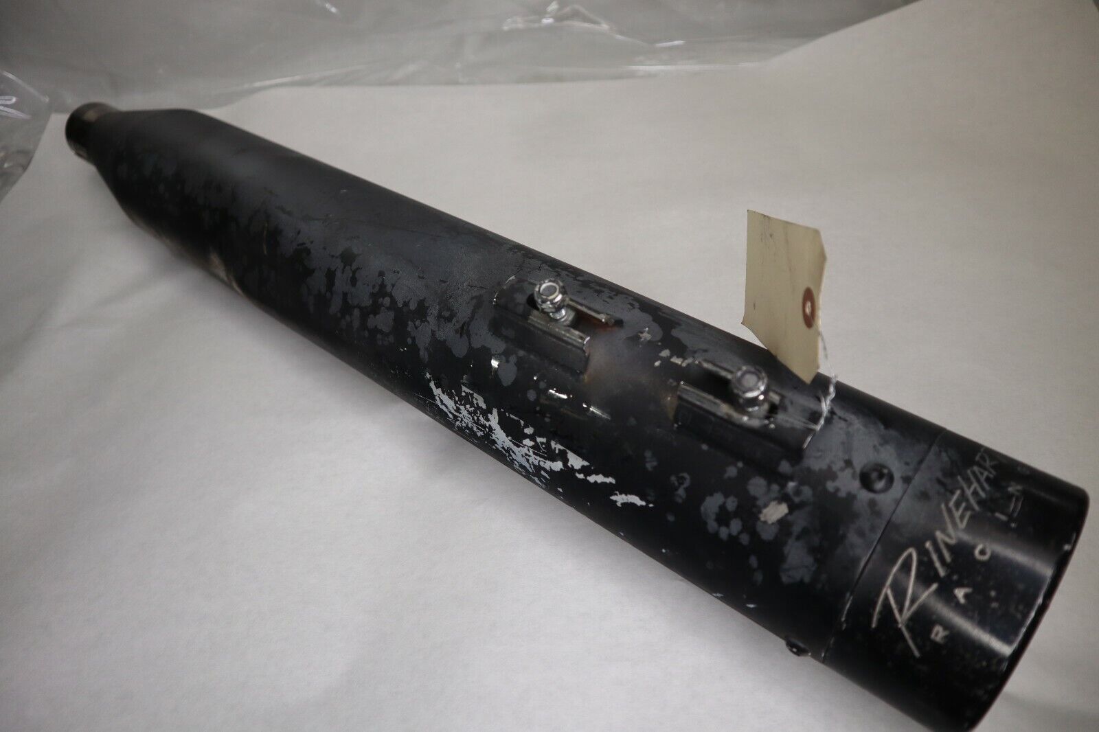 Rinehart 4" Exhaust Muffler RIGHT 2010 Harley Davidson Streetglide Black