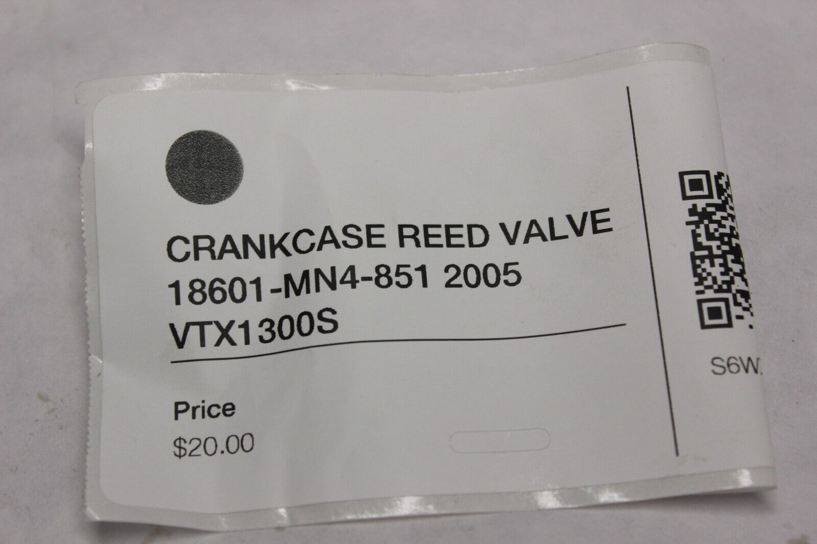 CRANKCASE REED VALVE 18601-MN4-851 2005 Honda VTX1300S
