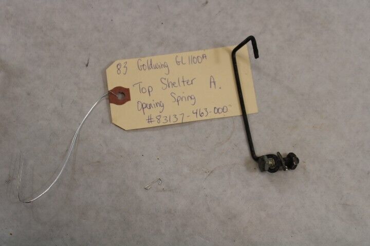 Top Shelter Opening Spring A 83137-463-000 1983 Honda Goldwing GL1100