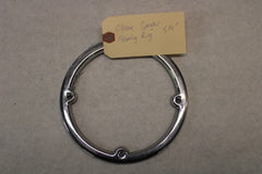 Chrome 5.25 Speaker Mounting Ring Harley Davidson