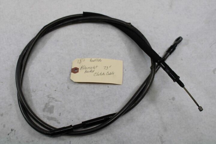 Aftermarket Braided Clutch Cable 73” 2013 Harley Davidson Roadglide