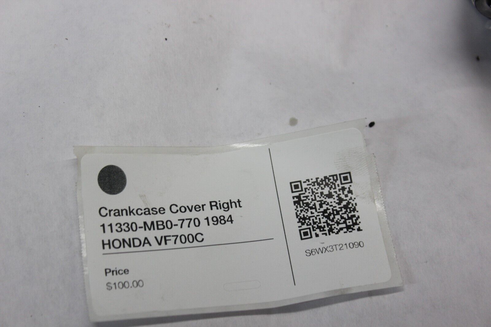 Crankcase Cover Right 11330-MB0-770 1984 HONDA VF700C