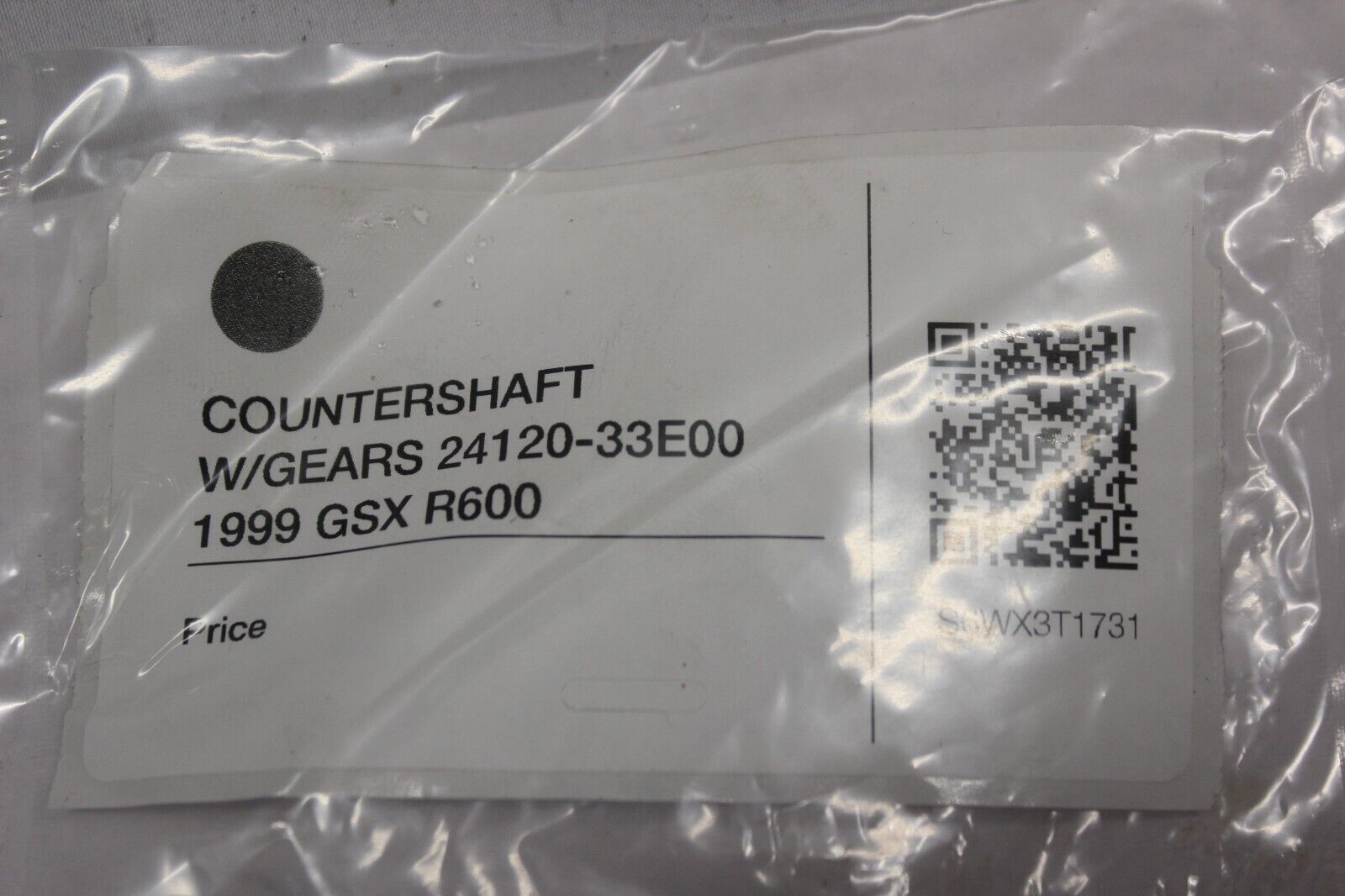 COUNTERSHAFT W/GEARS 24120-33E00 1999 GSX R600