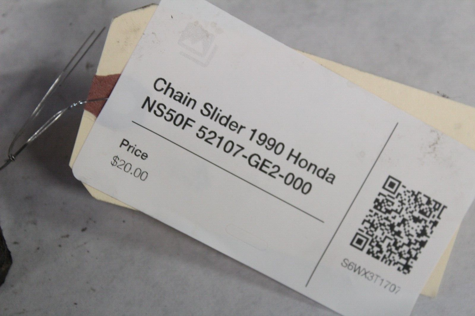 Chain Slider 1990 Honda NS50F 52107-GE2-000