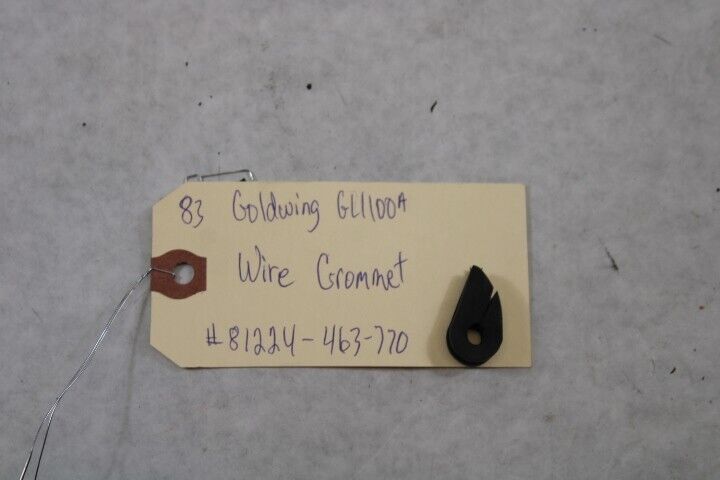 Wire Grommet 81224-463-770 1983 Honda Goldwing GL1100