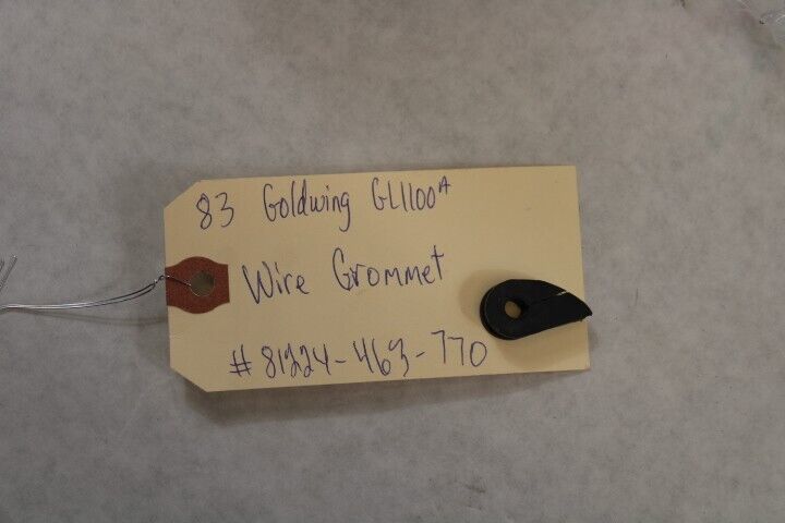 Wire Grommet 81224-463-770 1983 Honda Goldwing GL1100