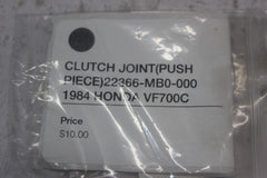 CLUTCH JOINT(PUSH PIECE) 22366-MB0-000 1984 HONDA VF700C