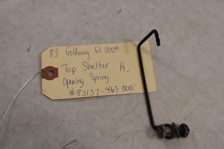 Top Shelter Opening Spring A 83137-463-000 1983 Honda Goldwing GL1100