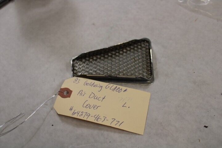 Air Duct Cover LEFT 64279-463-771 1983 Honda Goldwing GL1100