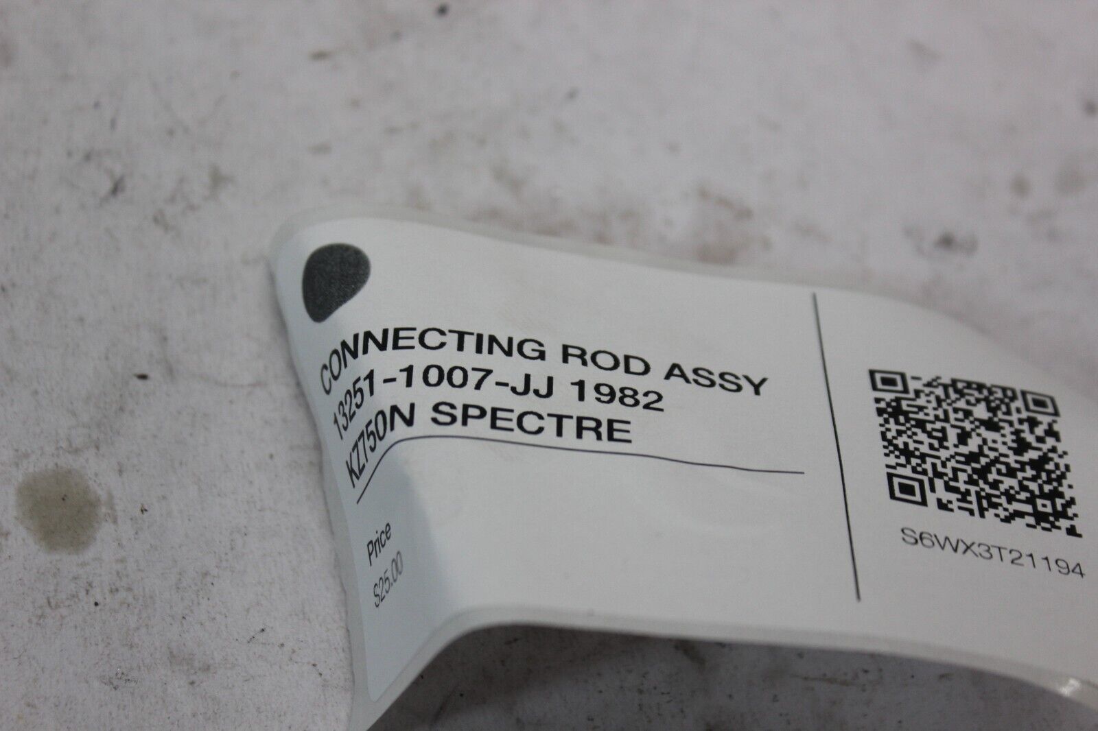 CONNECTING ROD ASSY 13251-1007-JJ 1982 KZ750N SPECTRE