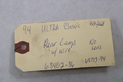 Rear Lamp W/ Wire (No Lens) 68713-94 1994 Harley Davidson Ultra Classic