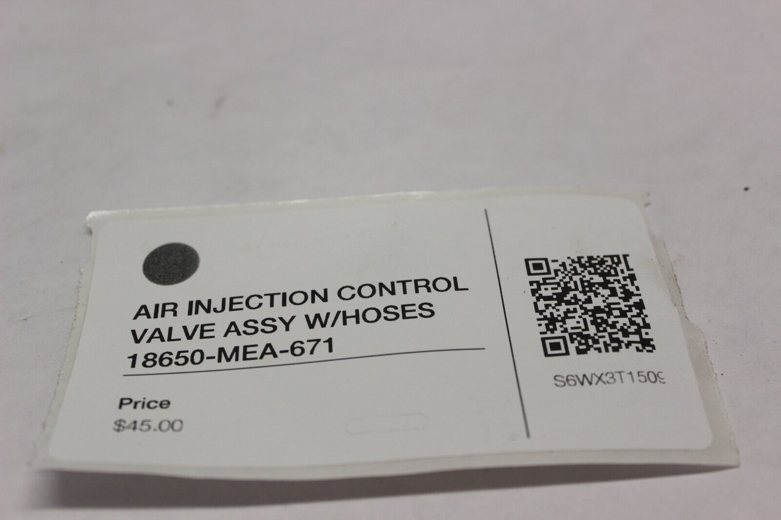 AIR INJECTION CONTROL VALVE ASSY W/HOSES 18650-MEA-671 2005 Honda VTX1300S