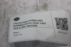 TACHOMETER 25015-1235 1987 VULCAN VN750A