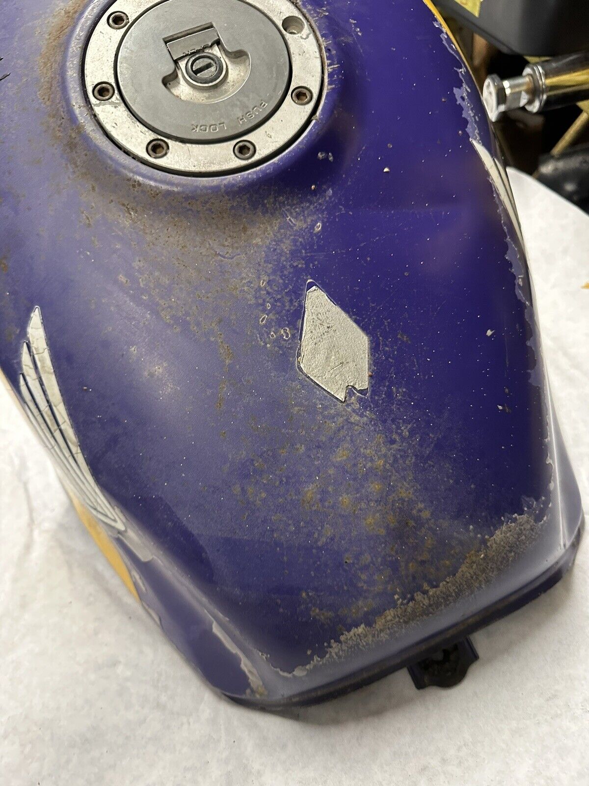 Fuel Gas Tank (Needs Work) 1997 Honda CBR600F3 17506-MAL-A00ZB