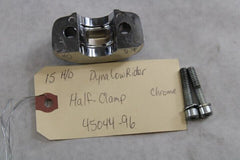 Master cylinder Half Clamp Chrome 45044-96 2015 Harley Davidson Dyna Low Rider