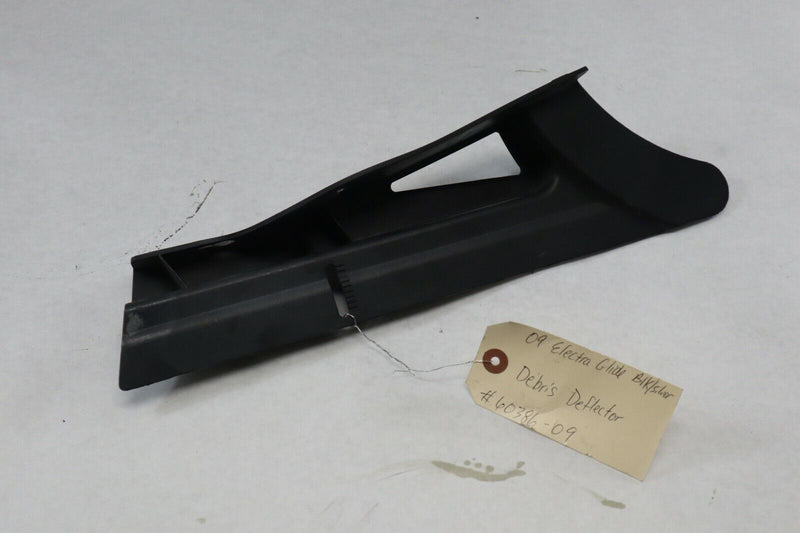 OEM Harley Davidson Debris Deflector 2009 Ultra Blk/Sil 60386-09