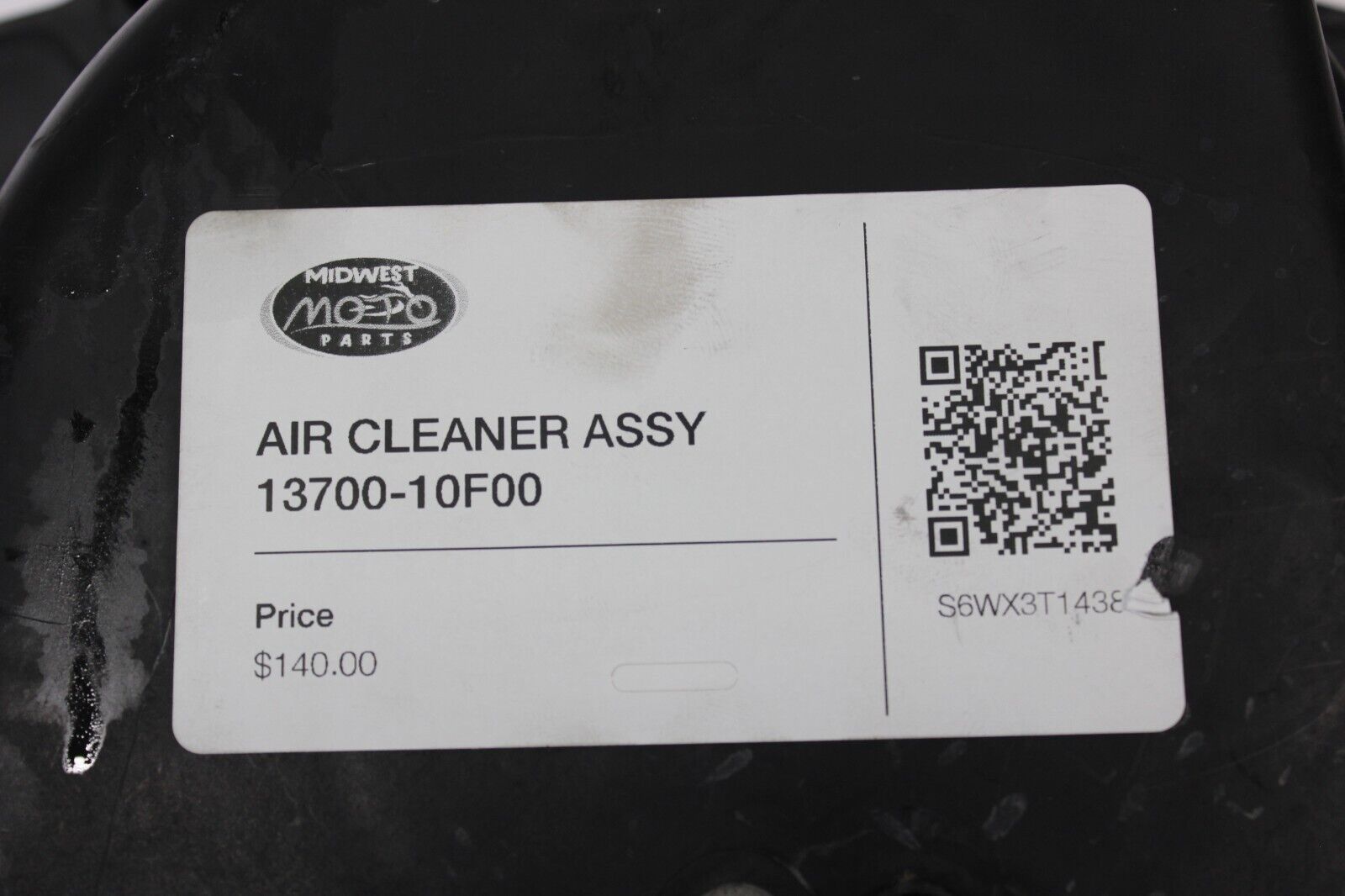 AIR CLEANER ASSY 13700-10F00 2000 Suzuki Intruder VL1500