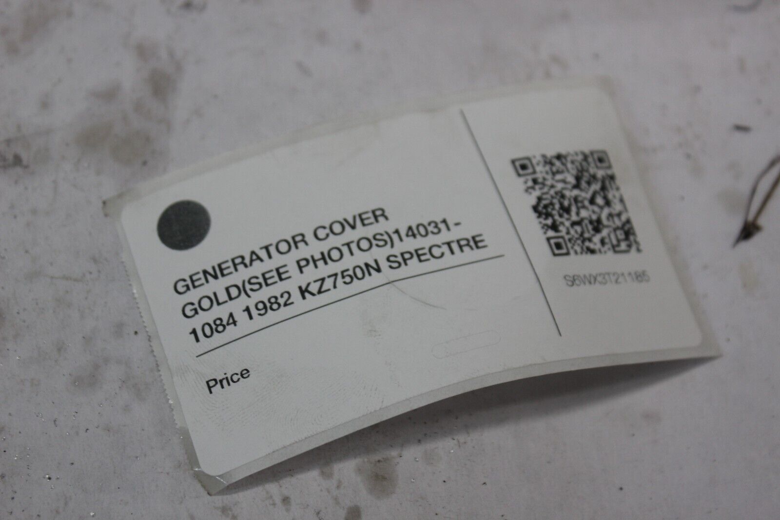 GENERATOR COVER GOLD 14031-1084 1982 KZ750N SPECTRE