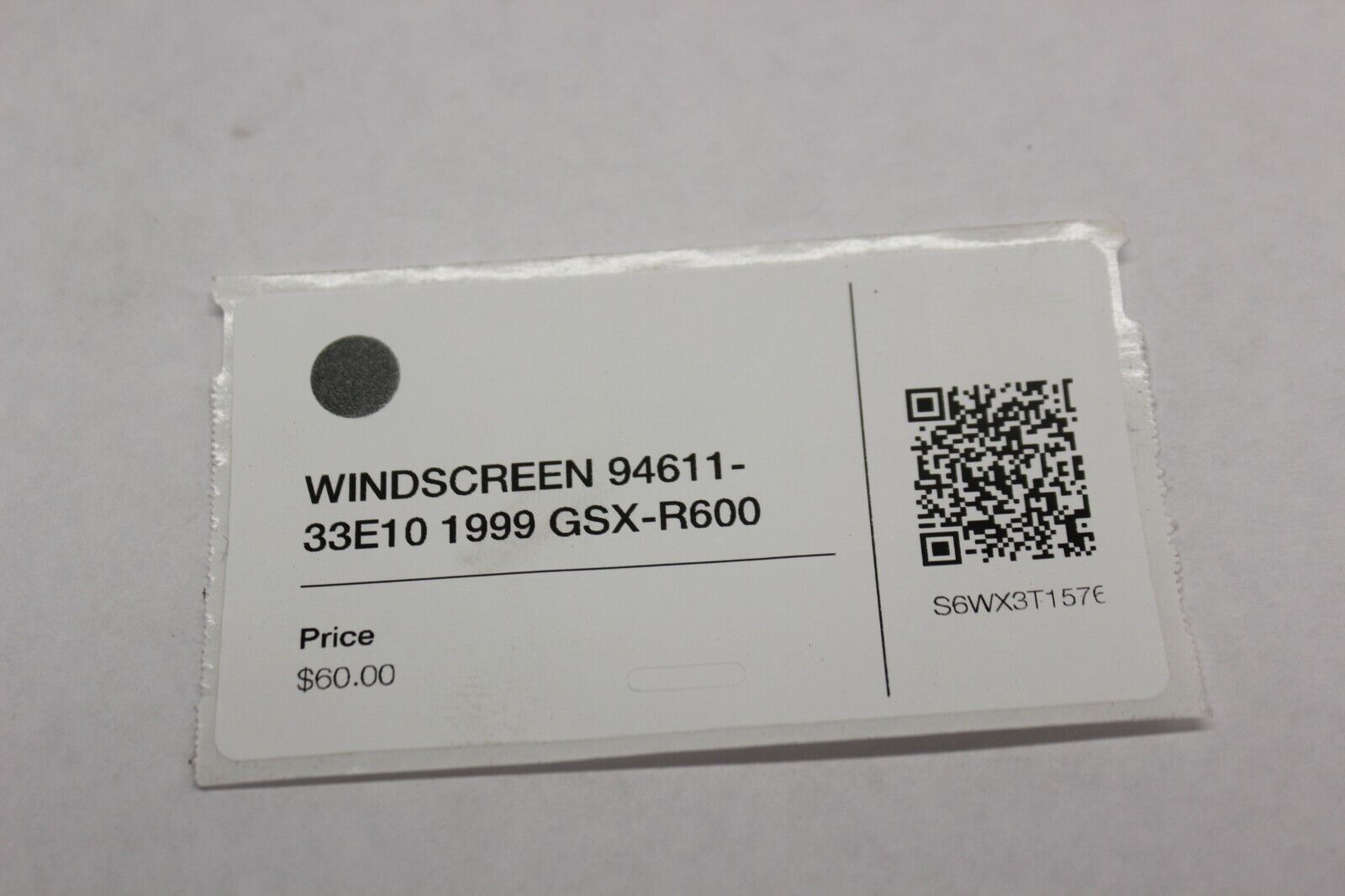 WINDSCREEN 94611-33E10 1999 Suzuki GSX-R600