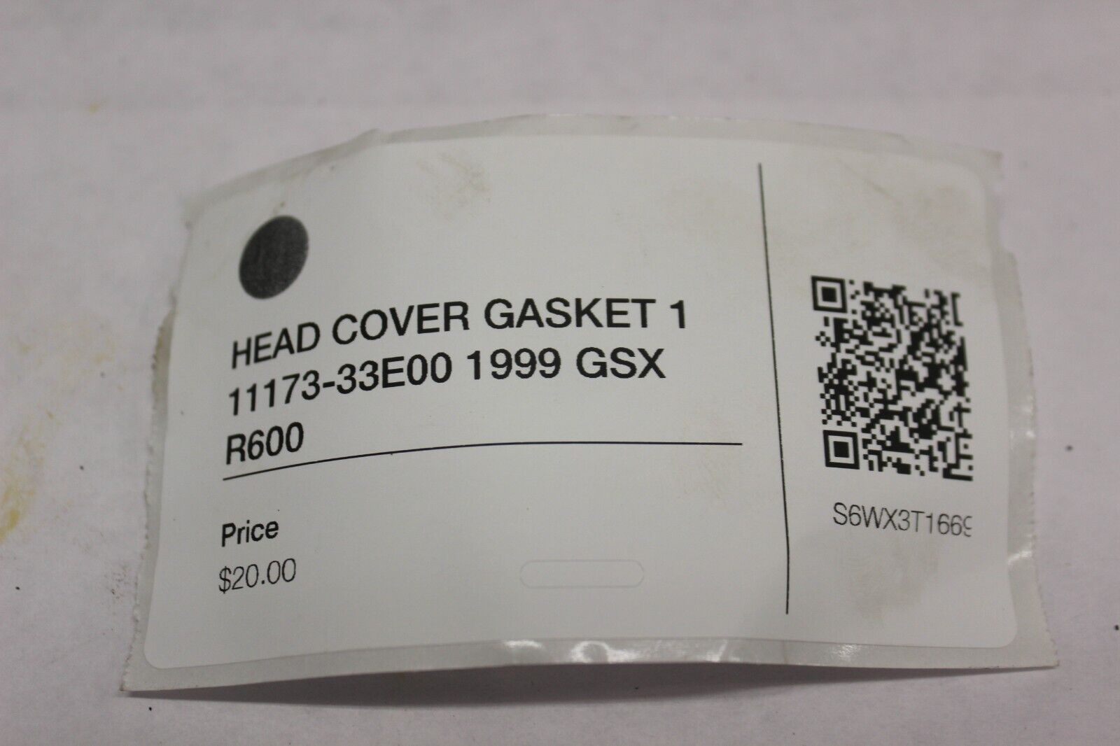HEAD COVER GASKET 1 11173-33E00 1999 GSX R600