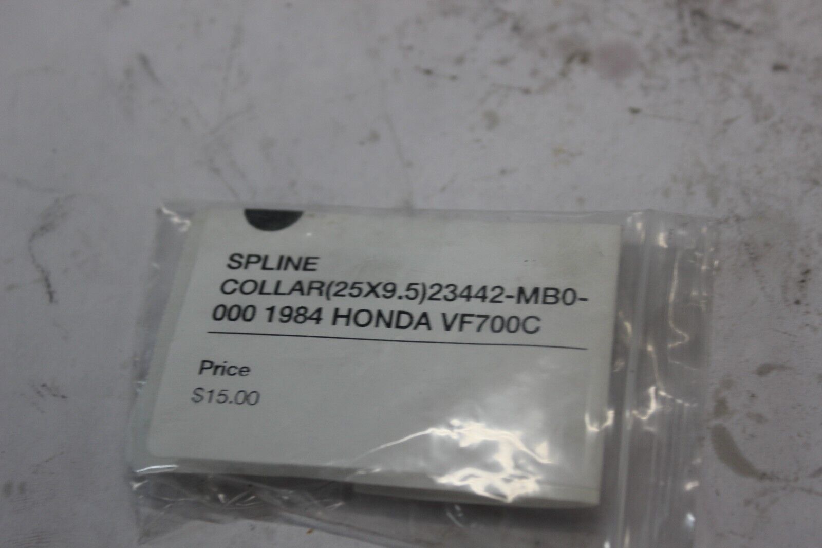 SPLINE COLLAR (25X9.5) 23442-MB0-000 1984 HONDA VF700C