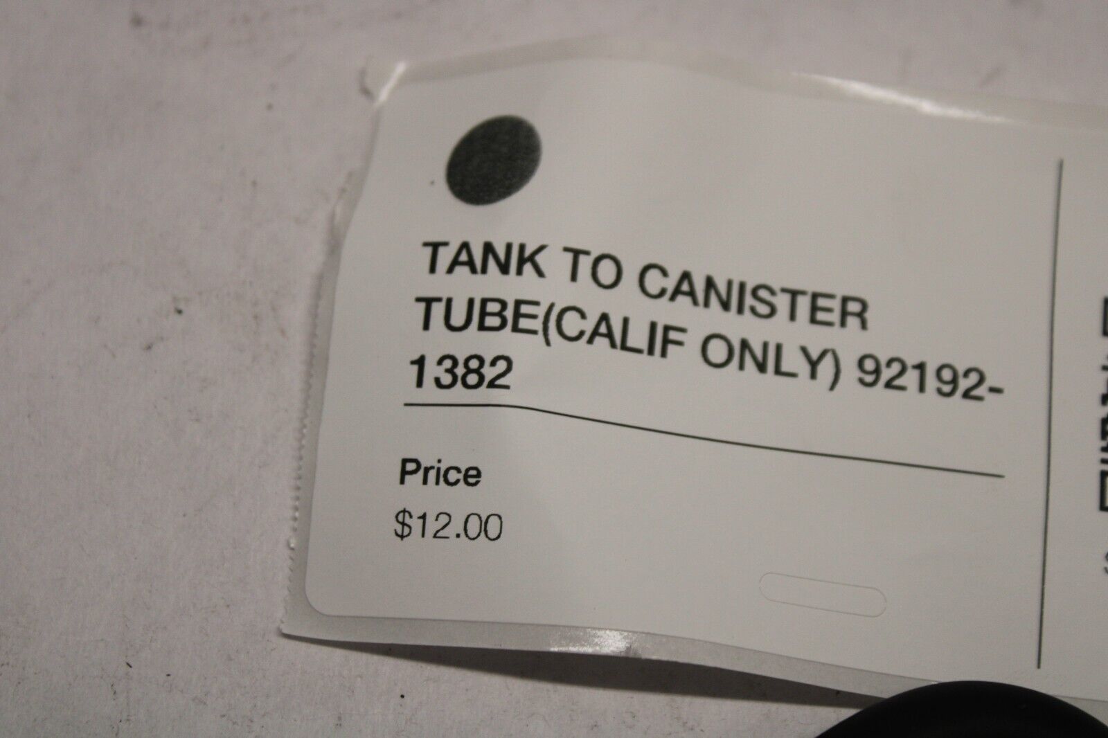 TANK TO CANISTER TUBE(CALIF ONLY) 92192-1382 2016 Kawasaki Versys 650