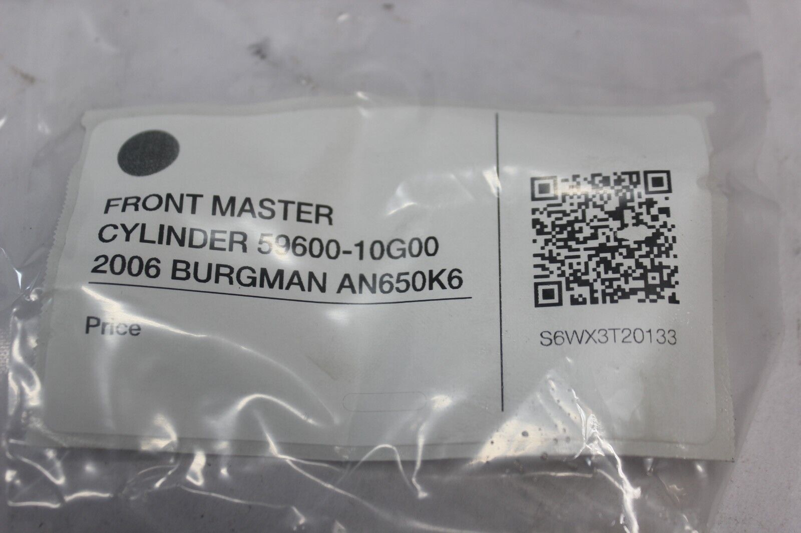 FRONT MASTER CYLINDER 59600-10G00 2006 BURGMAN AN650K6