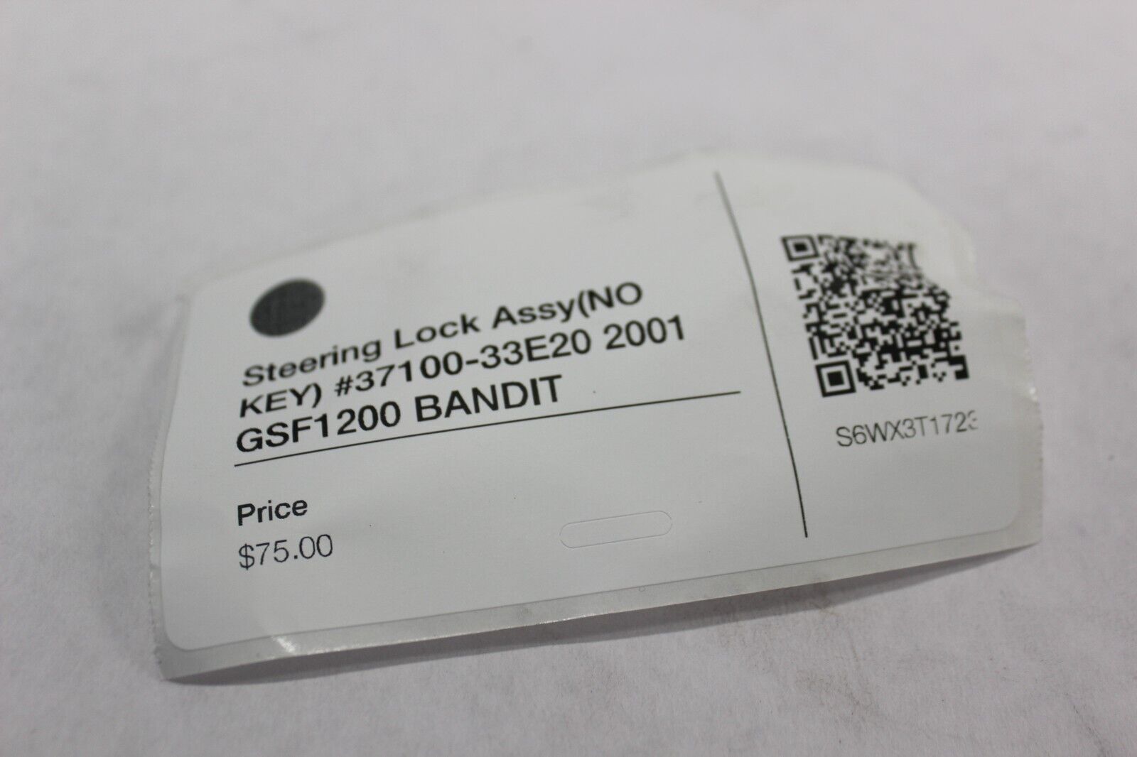 Steering Lock Assy(NO KEY) #37100-33E20 2001 GSF1200 SUZUKI BANDIT