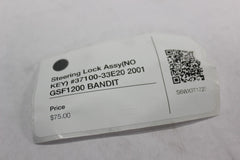 Steering Lock Assy(NO KEY) #37100-33E20 2001 GSF1200 SUZUKI BANDIT