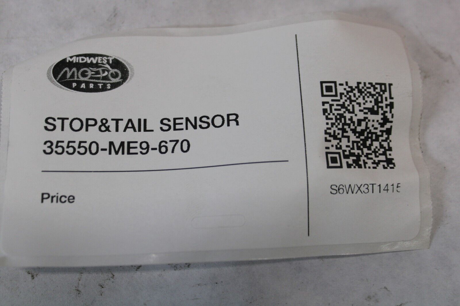 STOP & TAIL SENSOR 35550-ME9-670 1983 Honda VT750C Shadow