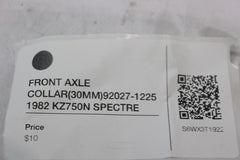 FRONT AXLE COLLAR(30MM)92027-1225 1982 Kawasaki Spectre KZ750N