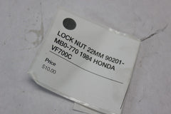 LOCK NUT 22MM 90201-MB0-770 1984 HONDA VF700C