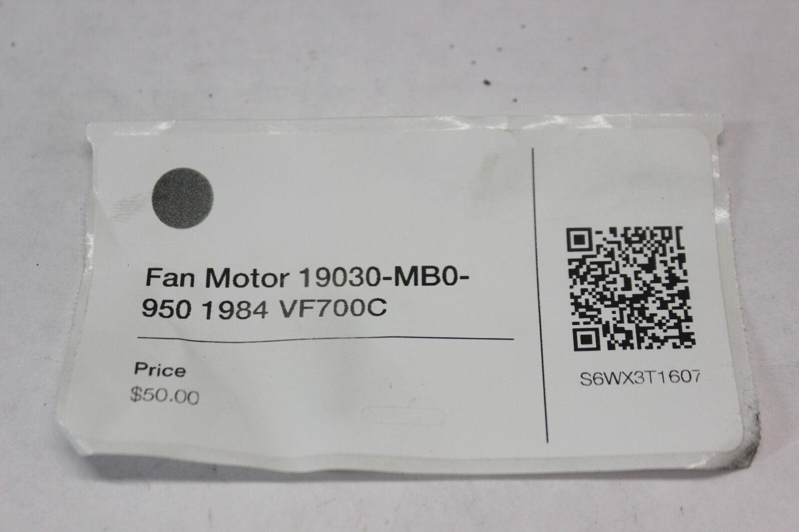 Fan Motor 19030-MB0-950 1984 Honda VF700C